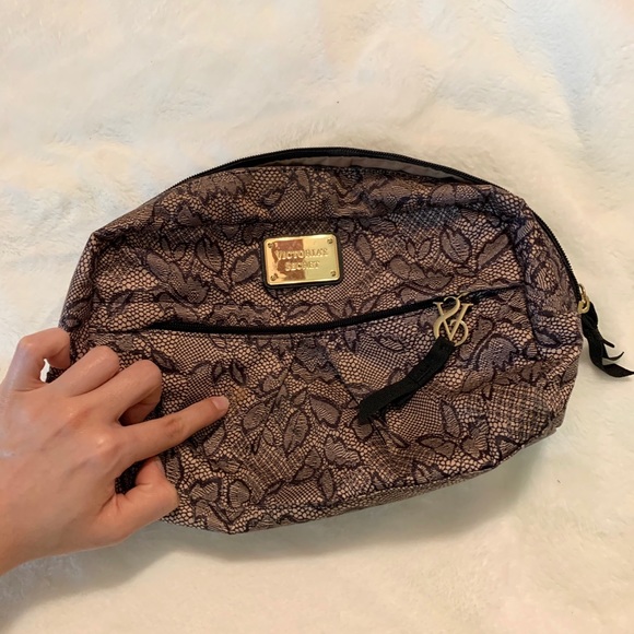 Lavender Black Victoria Secret Bag - Picture 5 of 5